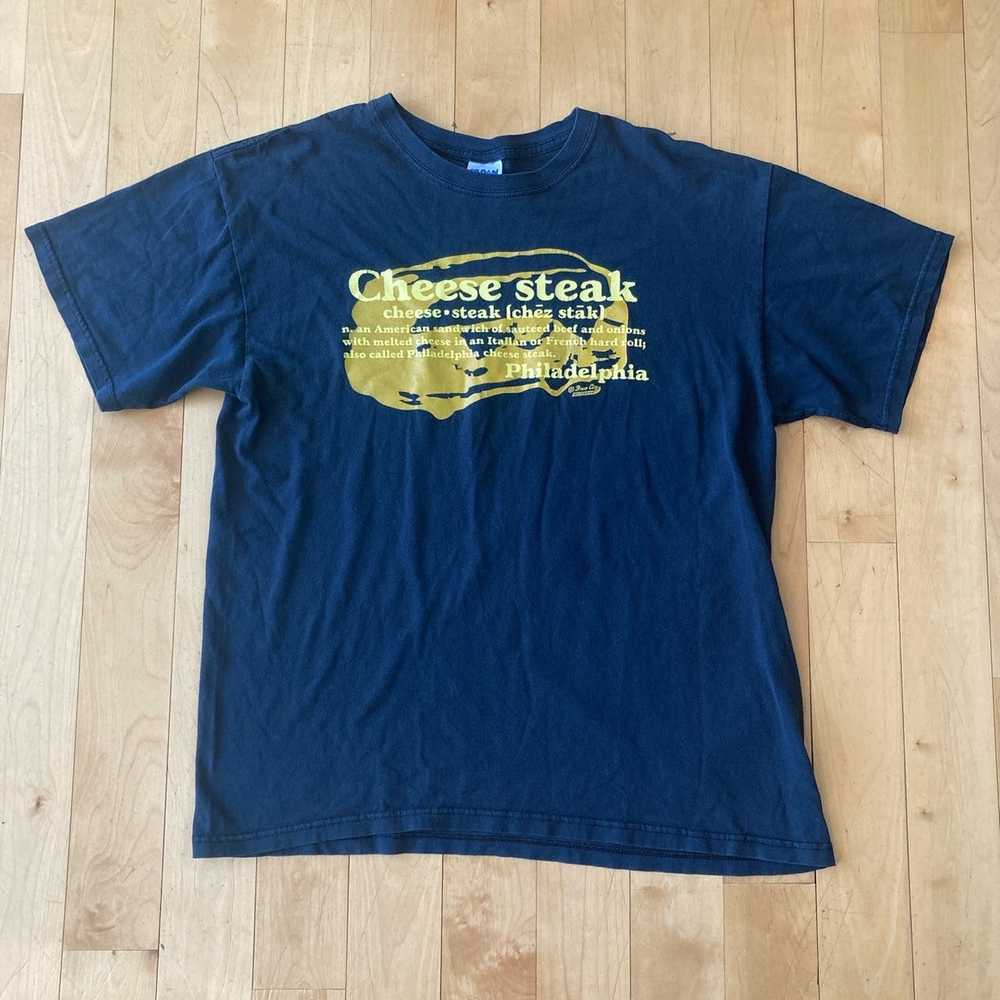 Vintage Vintage Philly Cheesesteak Tee - image 3