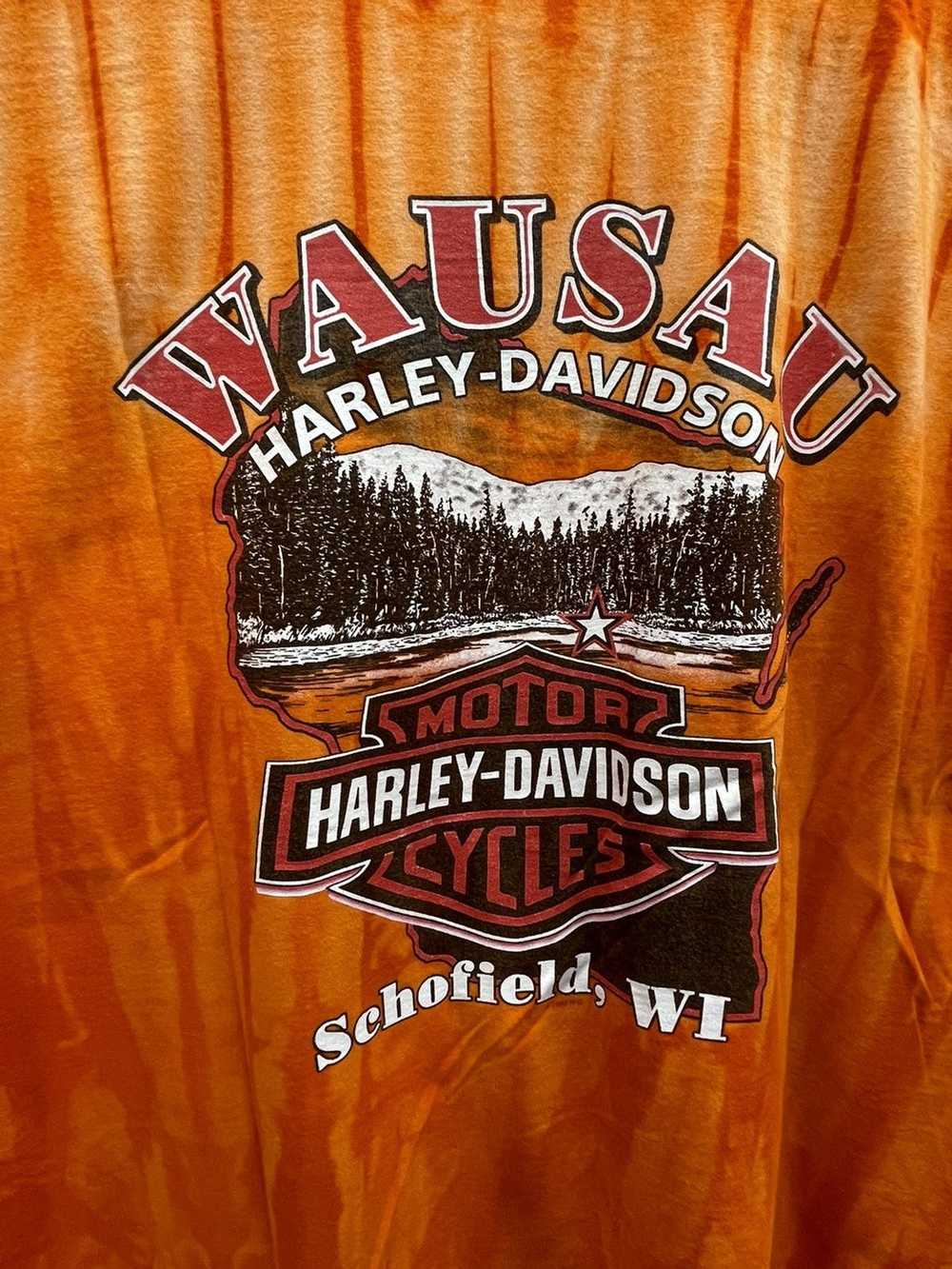 Harley Davidson × Vintage VTG Harley Davidson shi… - image 3