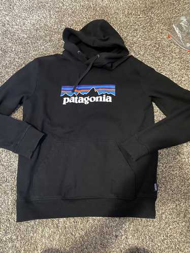 Patagonia Black Patagonia Logo Hoodie