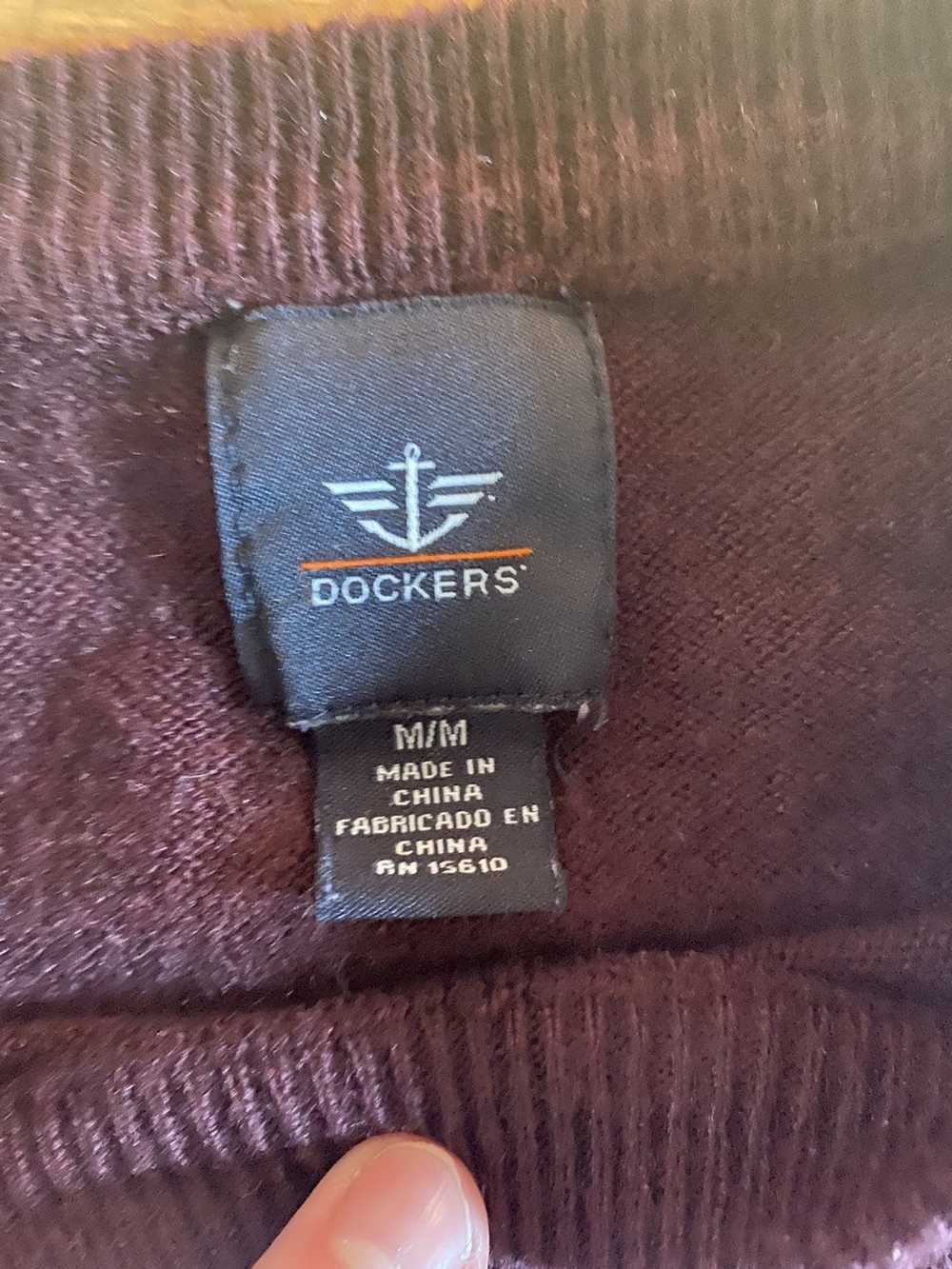 Dockers × Vintage Vintage red dockers sweater - image 2