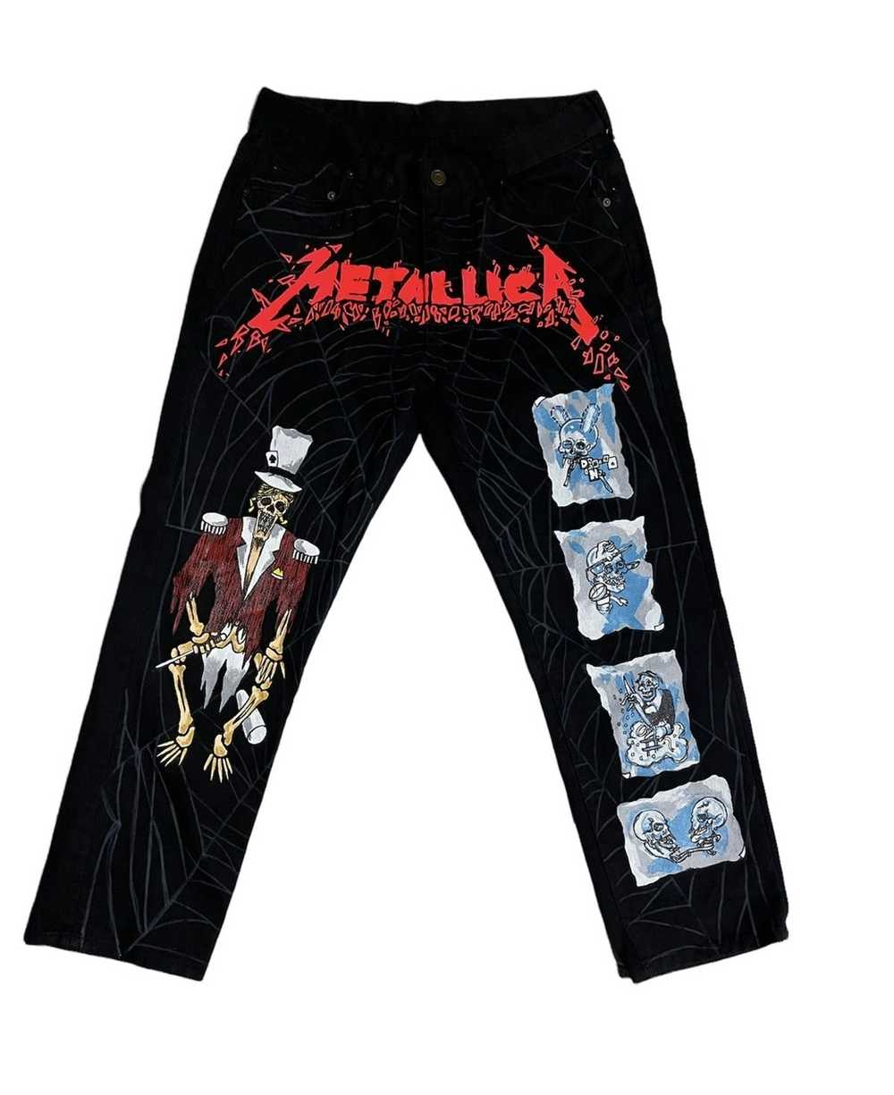 Custom × Handmade × Streetwear Metallica custom h… - image 1