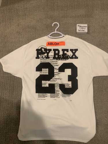 OFF WHITE, RARE Pyrex vision hoodie by Virgil Abloh, Disstressed religion  hoodie
