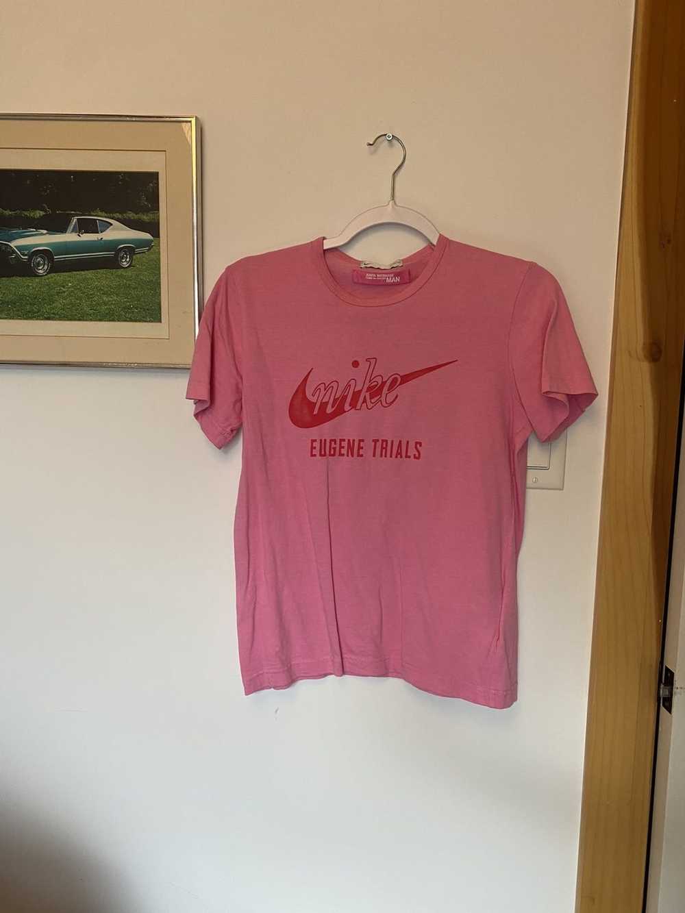 Junya Watanabe Junya Watanabe x Nike Pink T-Shirt - image 1