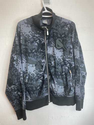 Nike × Vintage Vintage Nike Black Camo C Bomber Ja