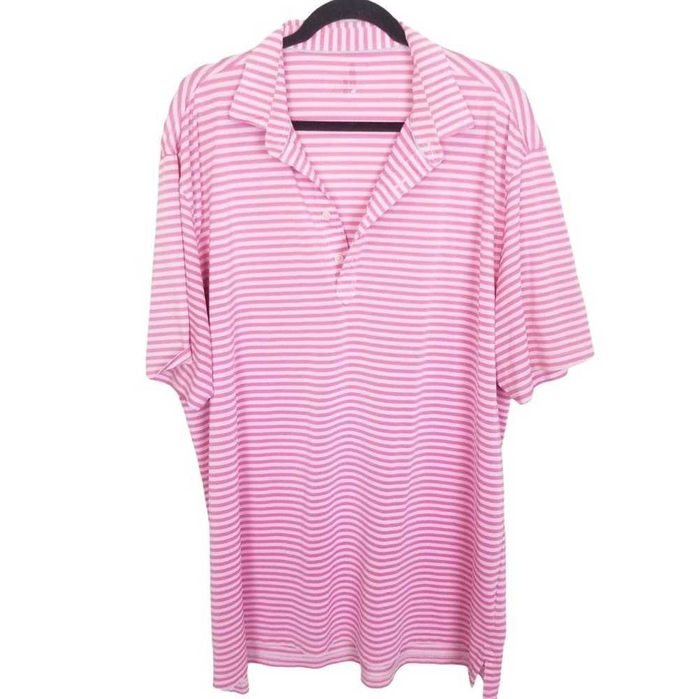 Johnnie O Johnnie-O Mens XXL Striped Short Sleeve… - image 1