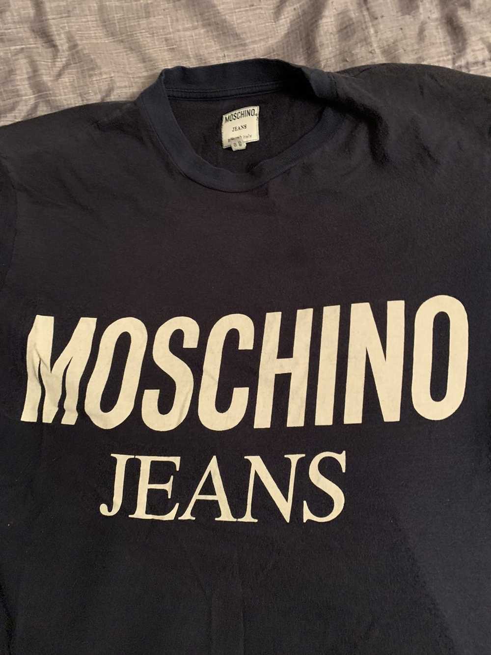 Moschino Rare Moschino jeans logo tee - image 2