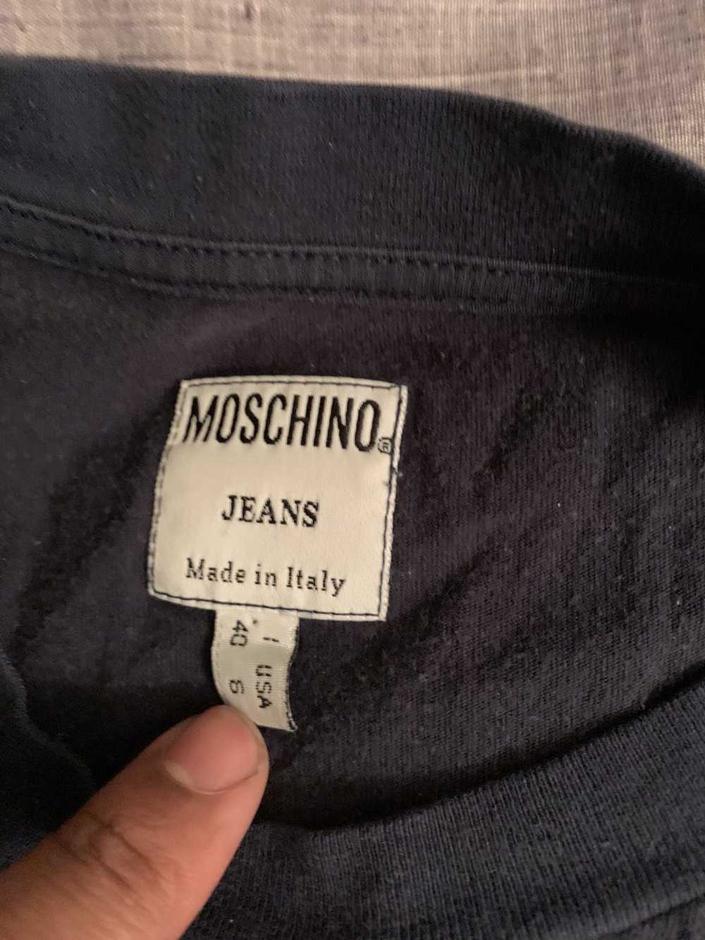 Moschino Rare Moschino jeans logo tee - image 3