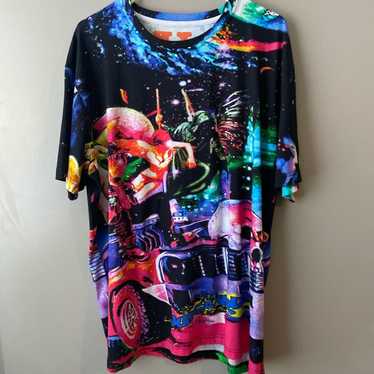 Vlone VLone x Juice Wrld Cosmic Racer T-Shirt, Bl… - image 1