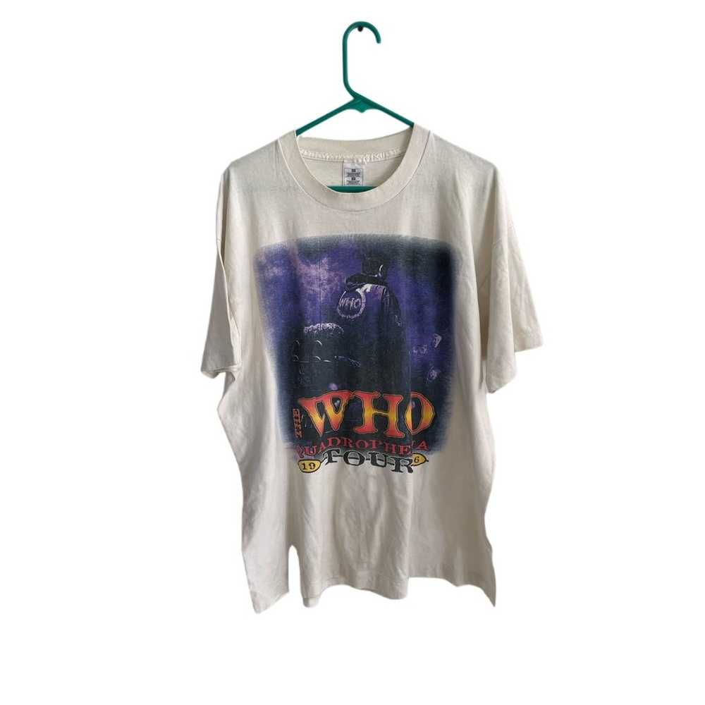 Rock T Shirt × Vintage Vintage 1996 The Who tee - image 1