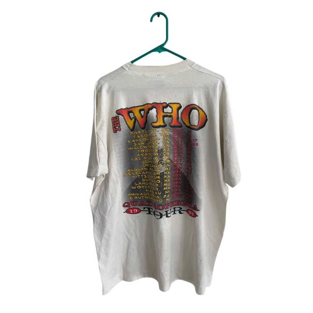 Rock T Shirt × Vintage Vintage 1996 The Who tee - image 2