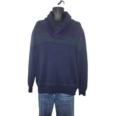 Nautica shawl hotsell collar sweater