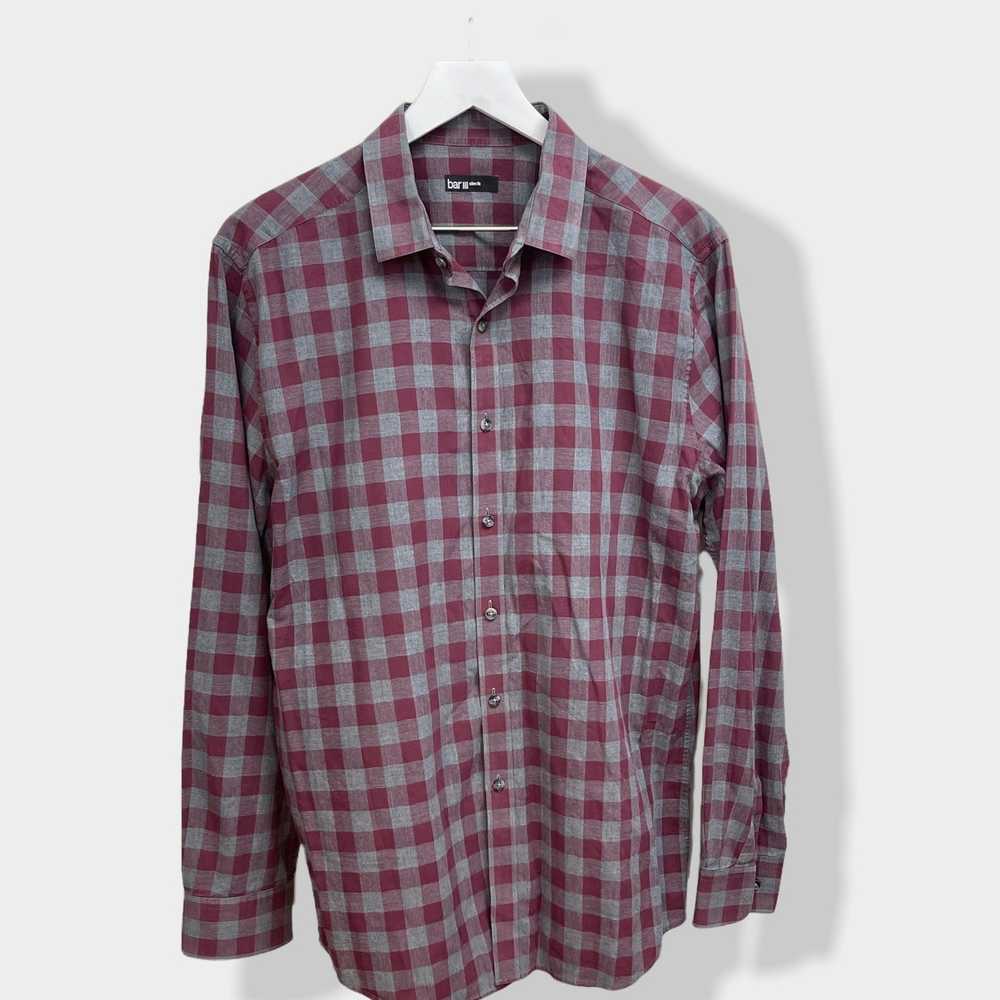 Bar Iii Bar III Slim Fit Men's Plaid Button Down … - image 1