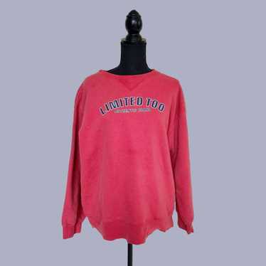 Pieces Uniques Vintage Limited Too red sweatshirt… - image 1