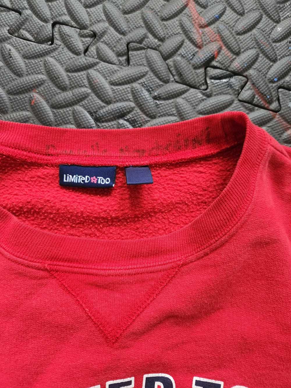 Pieces Uniques Vintage Limited Too red sweatshirt… - image 5