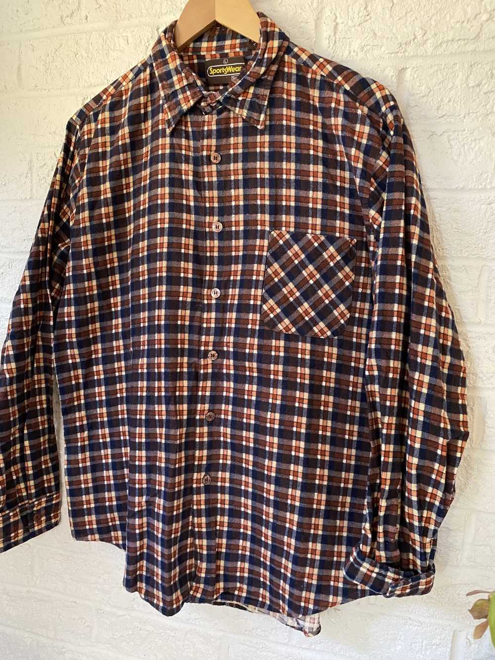 Vintage Vintage 80S Flannel - image 2