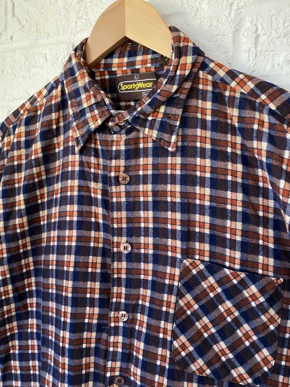 Vintage Vintage 80S Flannel - image 3