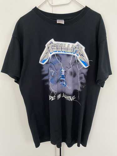 2007 Metallica Ride The Lightning T-Shirt Size Medium (See Measurements)  USED