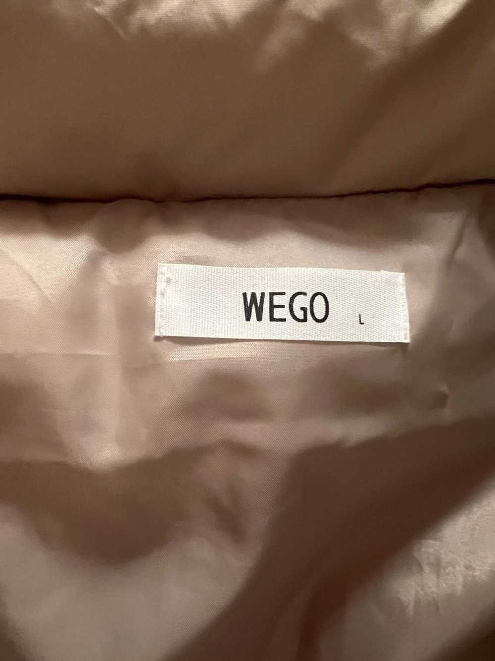 Japanese Brand WEGO Tan Puffer Coat - image 3