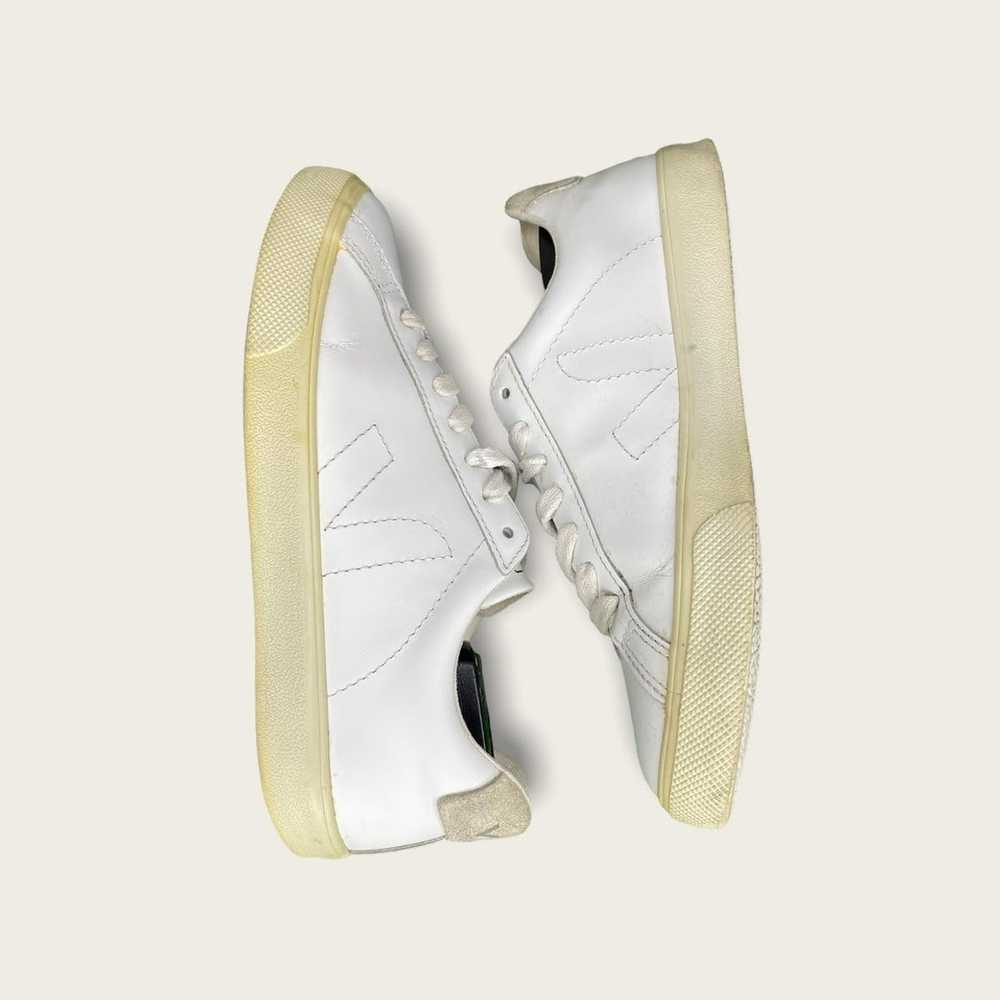 Veja Veja Esplar Leather White Sneakers - image 4