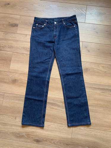 Prada Contour Fit Dark Wash Denim Jeans Women's Size 27