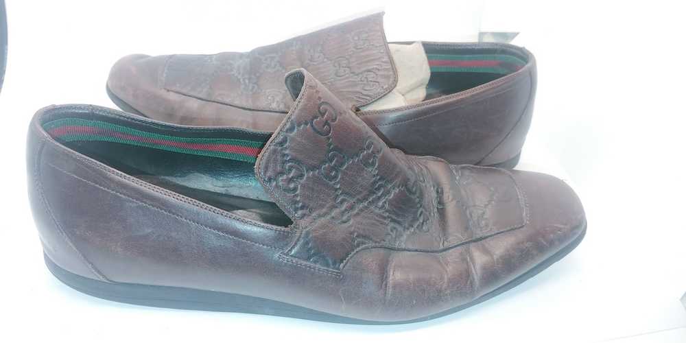 Gucci Gucci monogram loafer - image 6