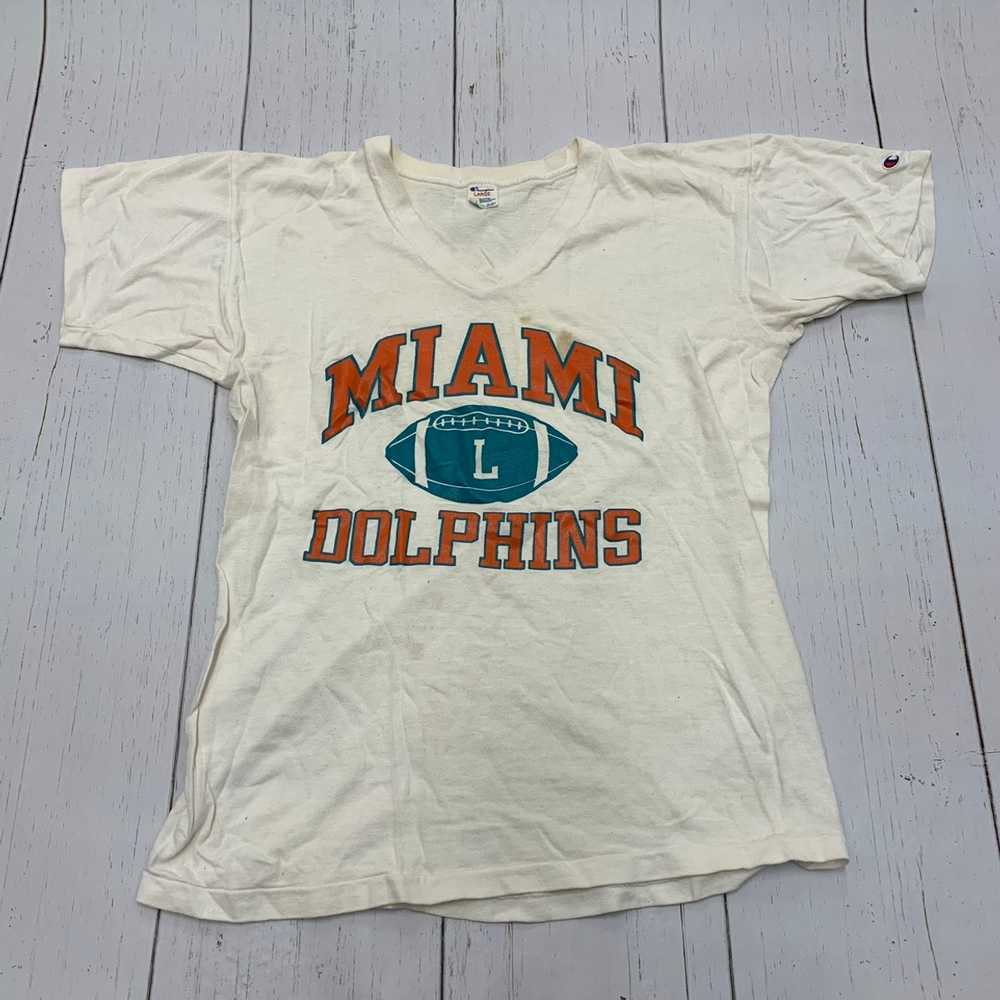 Champion × NFL × Vintage Vintage Miami Dolphins t… - image 1
