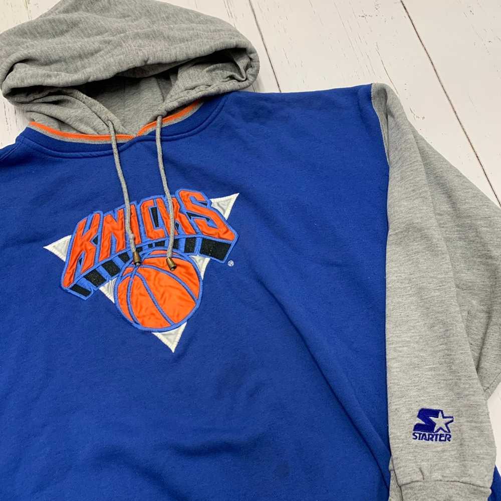 NBA × Starter × Vintage Vintage New York Knicks h… - image 2