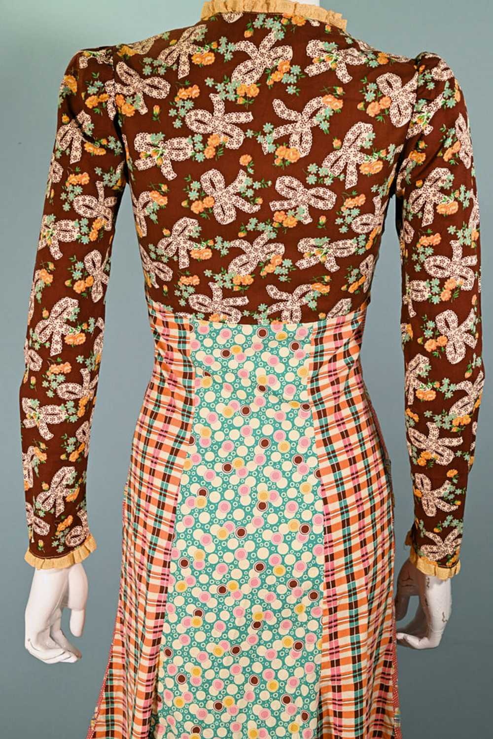 RARE 70s Betsey Johnson Alley Cat Dress, Whimsica… - image 12