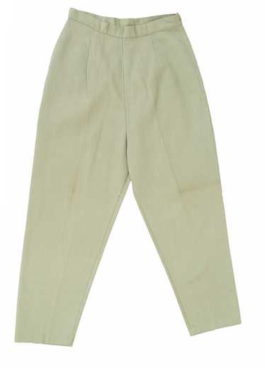 1950s Cotton Faille Capri Pants