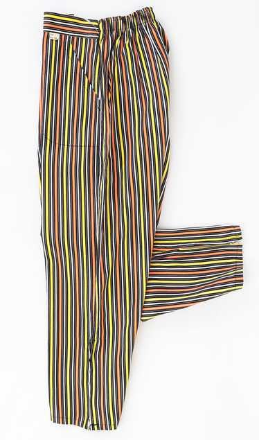 1950s Colorful Stripe Capris Teen Size