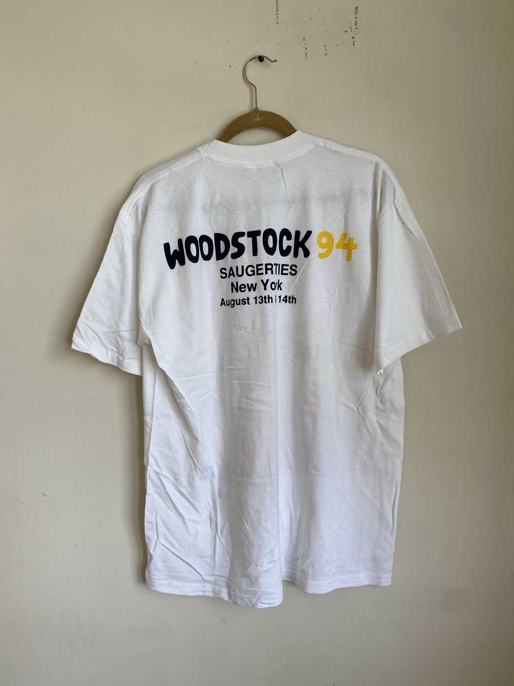 Band Tees × Vintage Vintage original Woodstock 94… - image 2