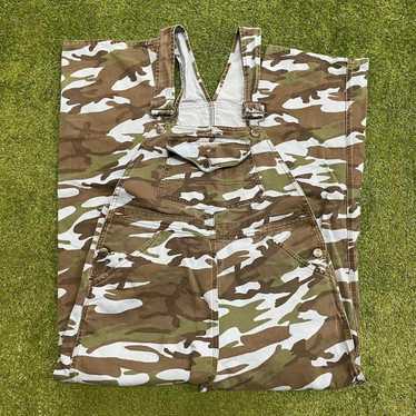 Vintage Vintage Walls Camo Overalls - image 1