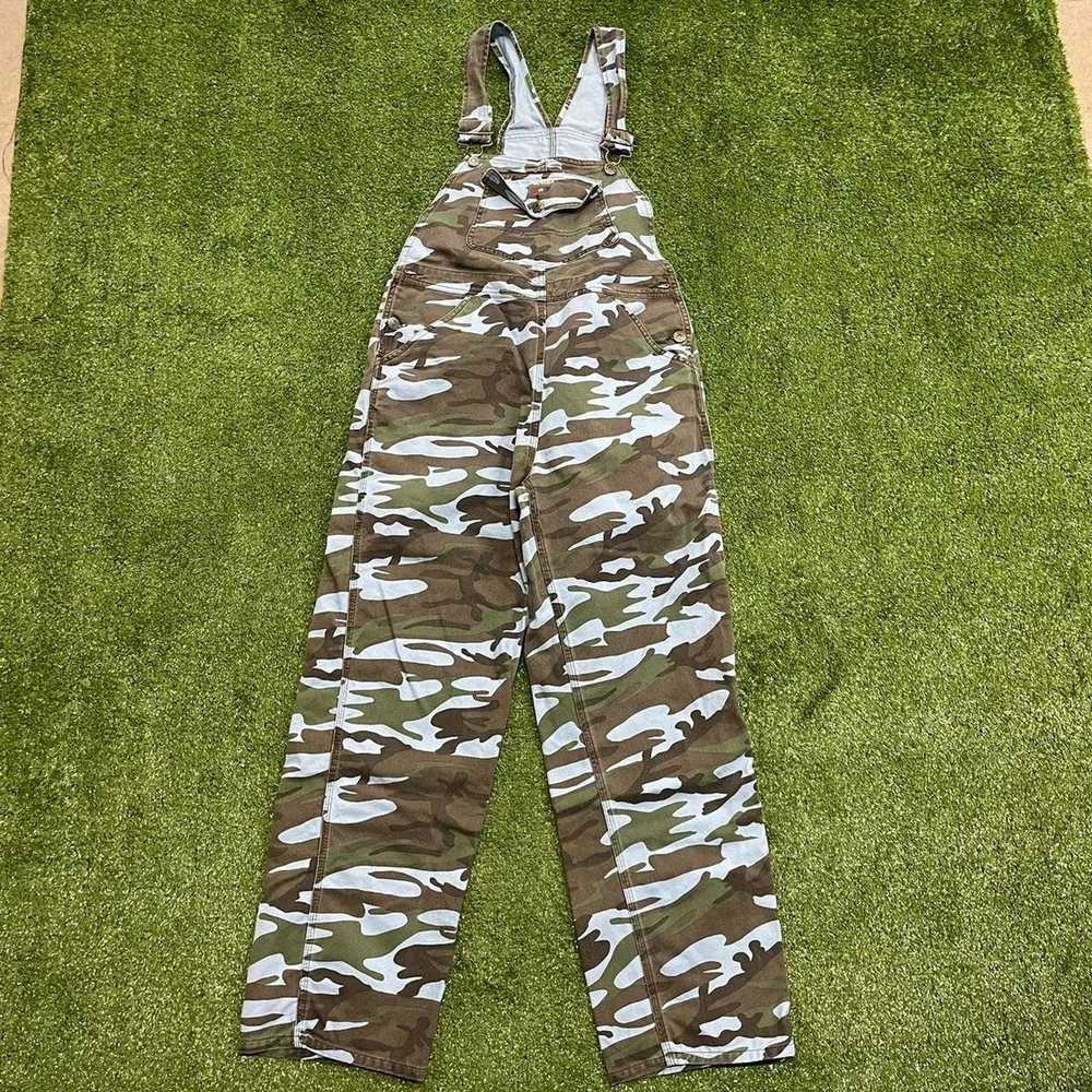 Vintage Vintage Walls Camo Overalls - image 2