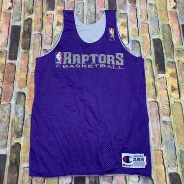 CustomCat Toronto Raptors 90's Dino Retro NBA Crewneck Sweatshirt Sport Grey / 3XL