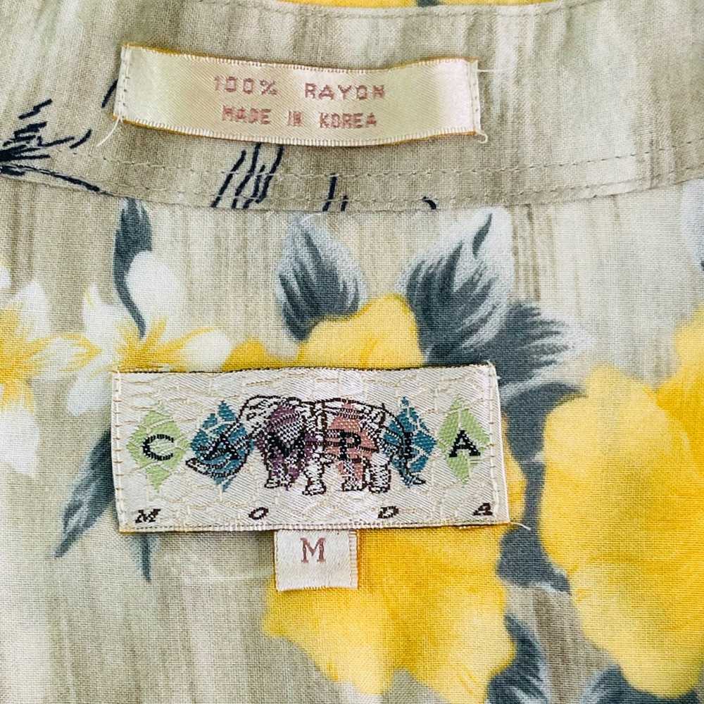 Campia Moda Campia Moda Men's Hawaiian Shirt Medi… - image 4