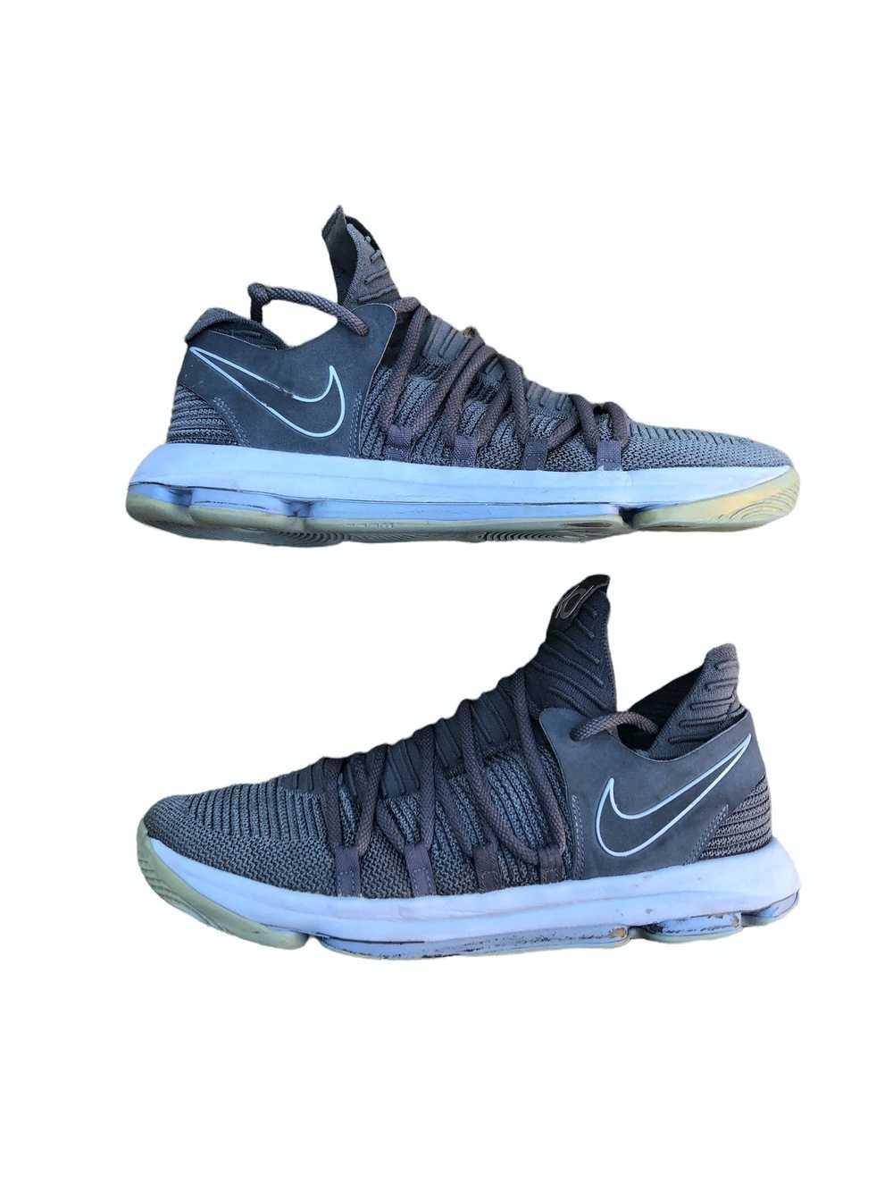 Nike RARE 2017 Nike KD 10 'Dark Grey' Size 12 - image 10