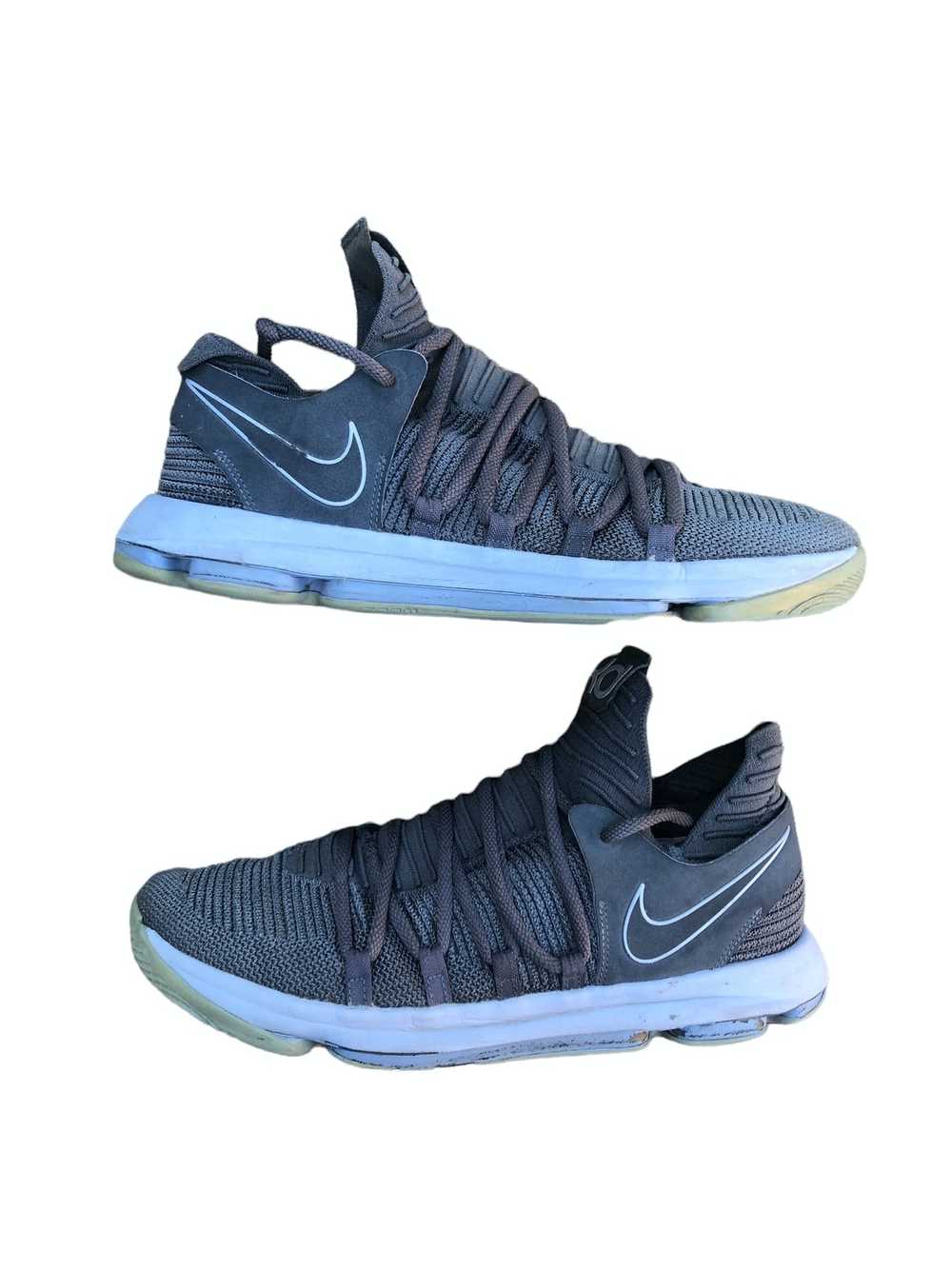 Nike RARE 2017 Nike KD 10 'Dark Grey' Size 12 - image 1