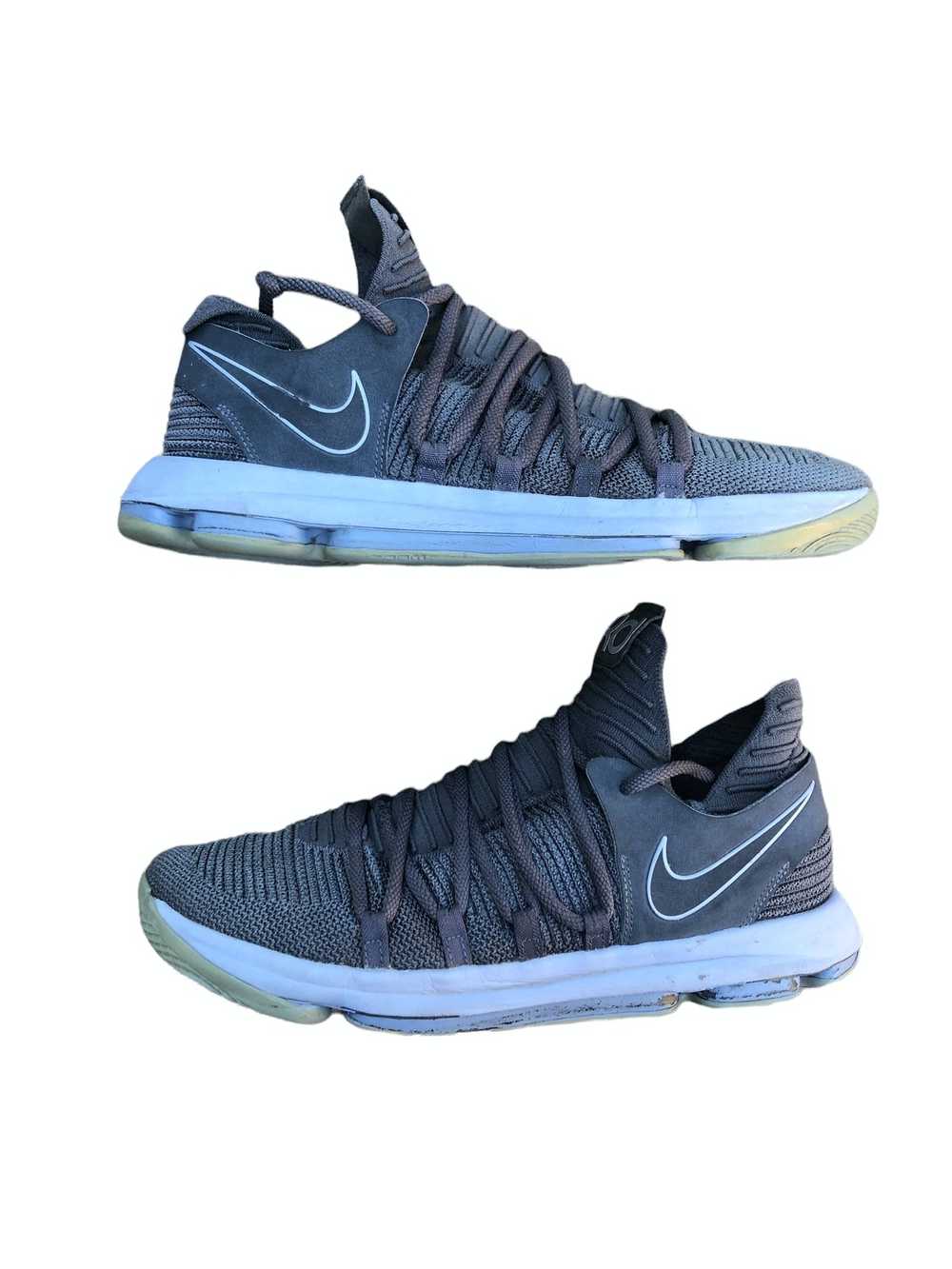 Nike RARE 2017 Nike KD 10 'Dark Grey' Size 12 - image 9