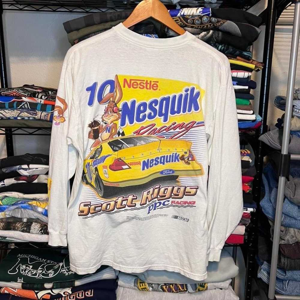 NASCAR Nesquik Nascar Long-Sleeve T-Shirt - image 4