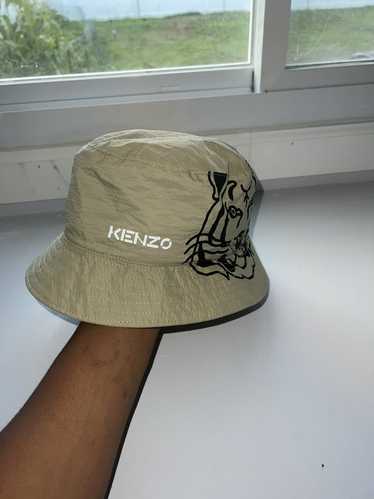 Kenzo Olive Green Kenzo Bucket Hat
