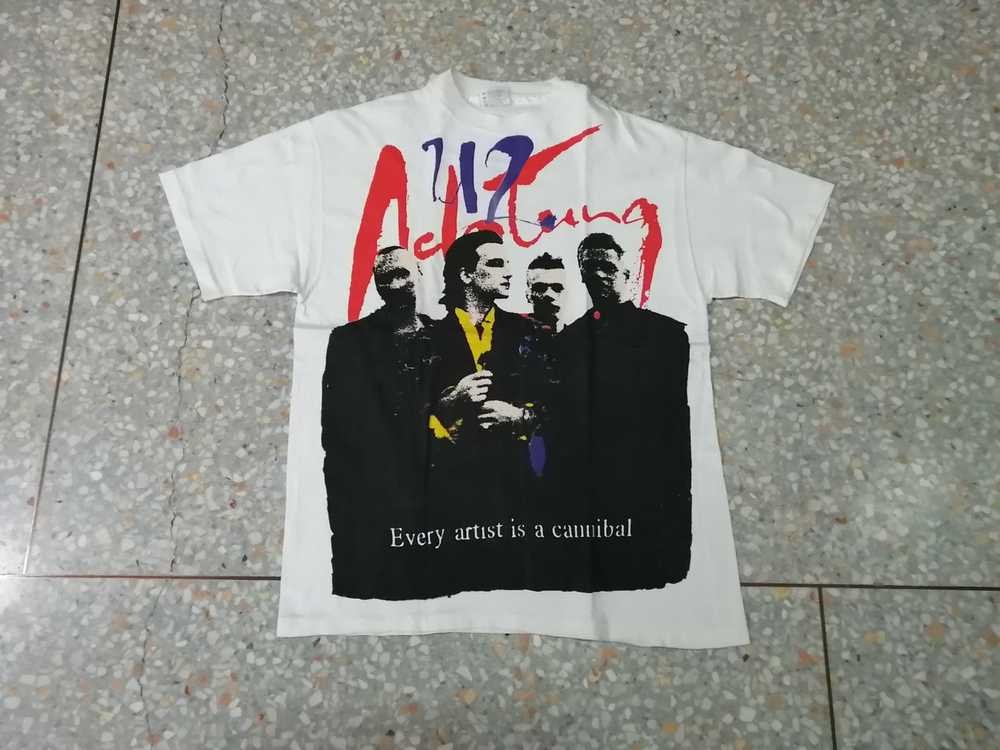 Vintage Original Vintage 90's U2 Achtung Baby T-S… - image 1