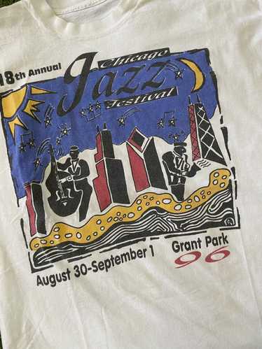 Band Tees × Vintage 1996 Chicago Festival Tee