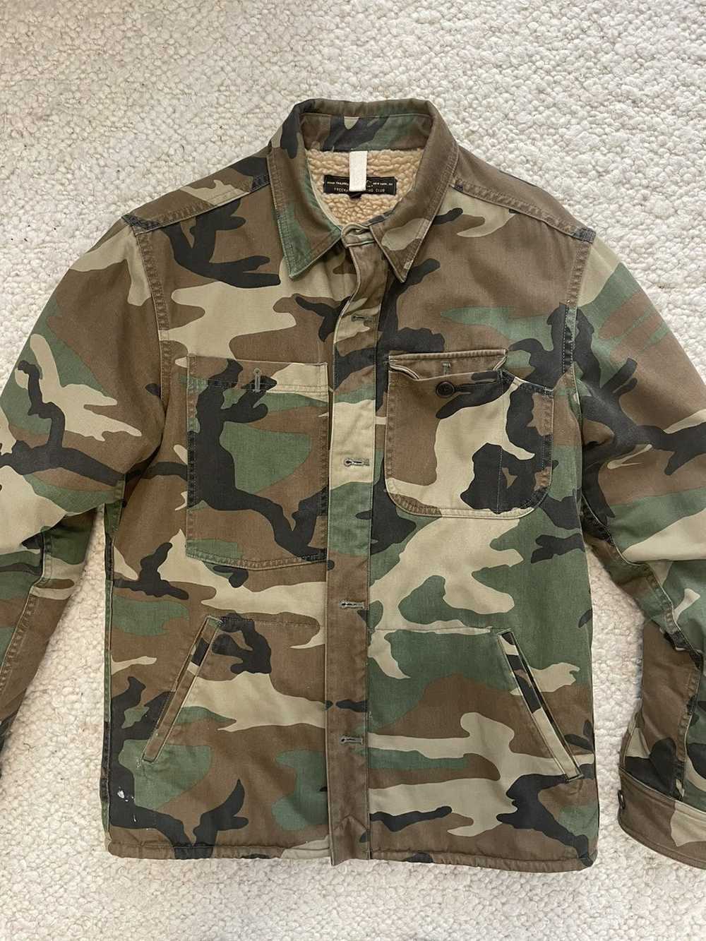 Freemans Sporting Club FSC Camo Camouflage Shirt … - image 2