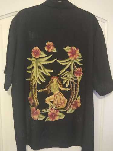 Hawaiian Shirt Vintage Straight Down Made in Hawai
