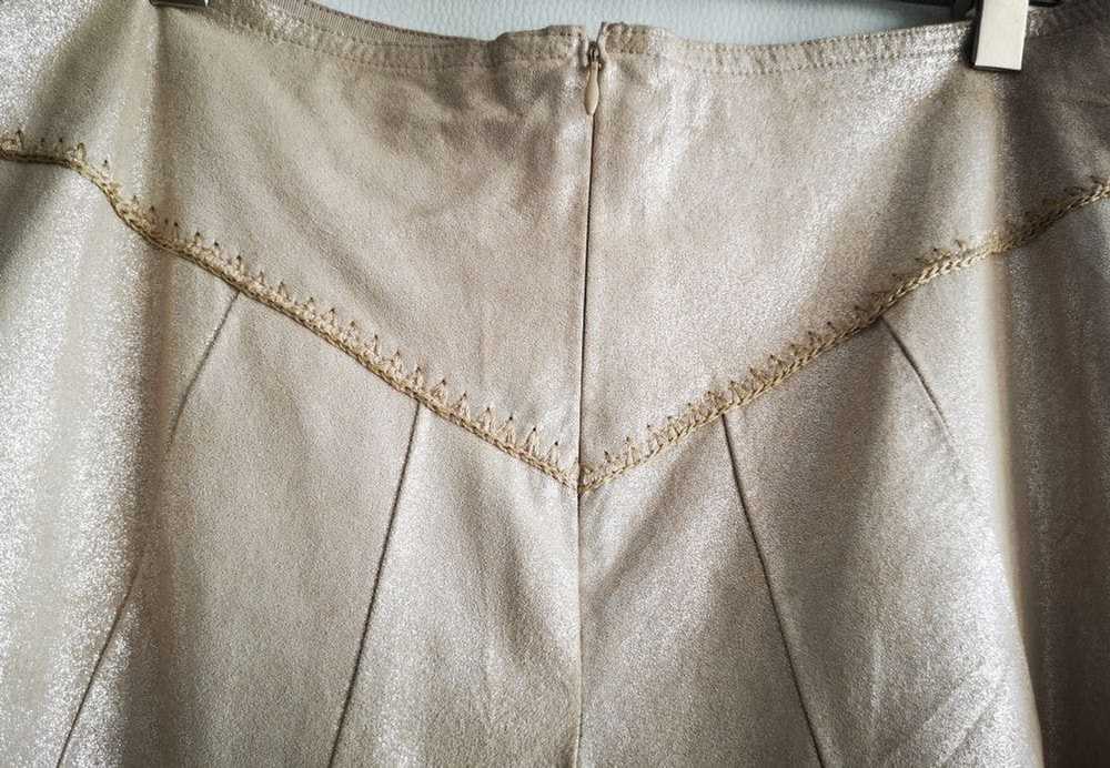 Vintage PASSPORT Geniune very soft Leather Skirt … - image 4