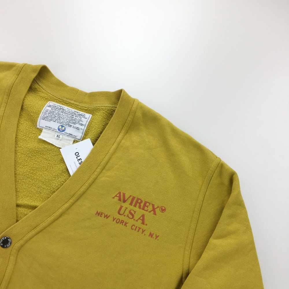 Avirex × Vintage Vintage Avirex USA 90s Cardigan - image 2