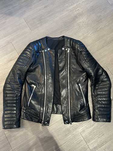Mens balmain leather jacket - Gem