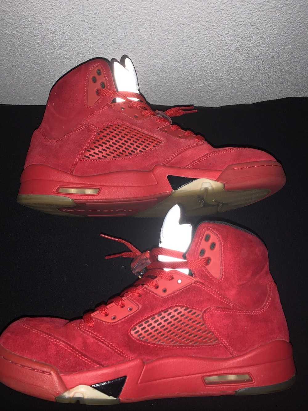 Jordan Brand Air Jordan 5 Retro Red Suede 2017 - image 2