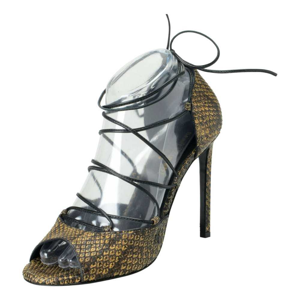 Saint Laurent Python sandals - image 1