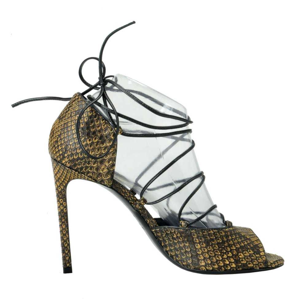 Saint Laurent Python sandals - image 4